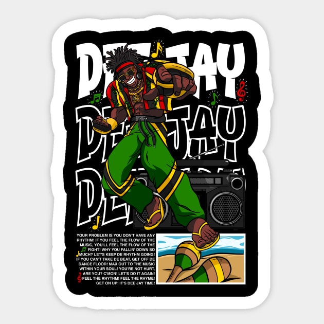 Dee Jay Sticker by Jones Factory